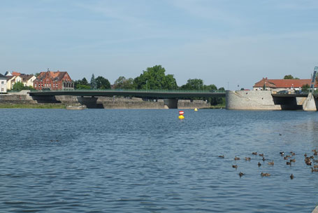 Neubau der Münsterbrücke, Hameln